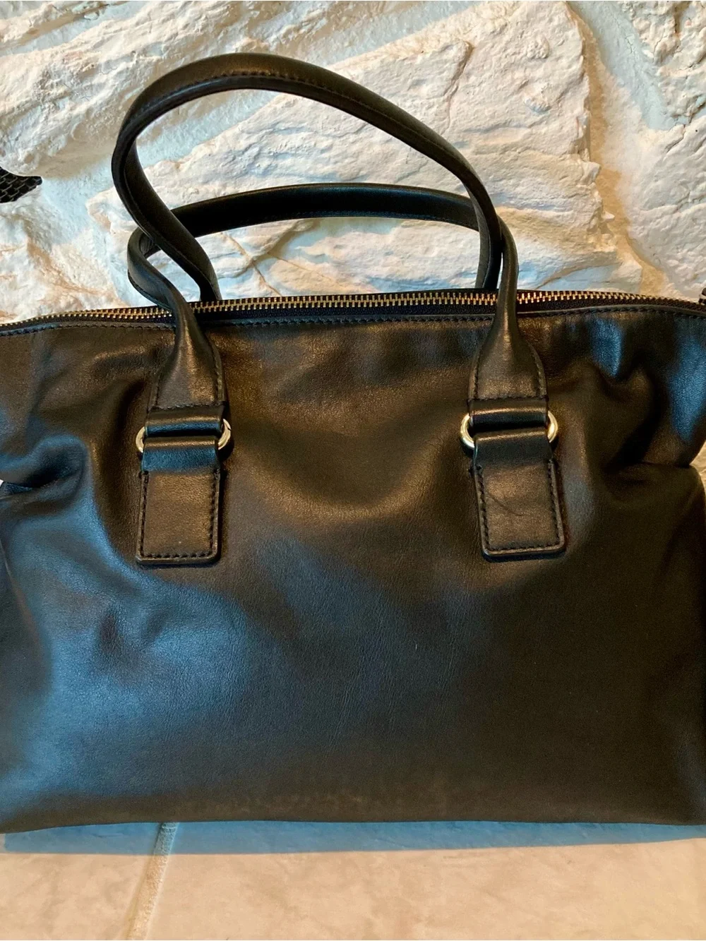 EUC Kate Spade Leather Hampton Road Janie Satchel Bag